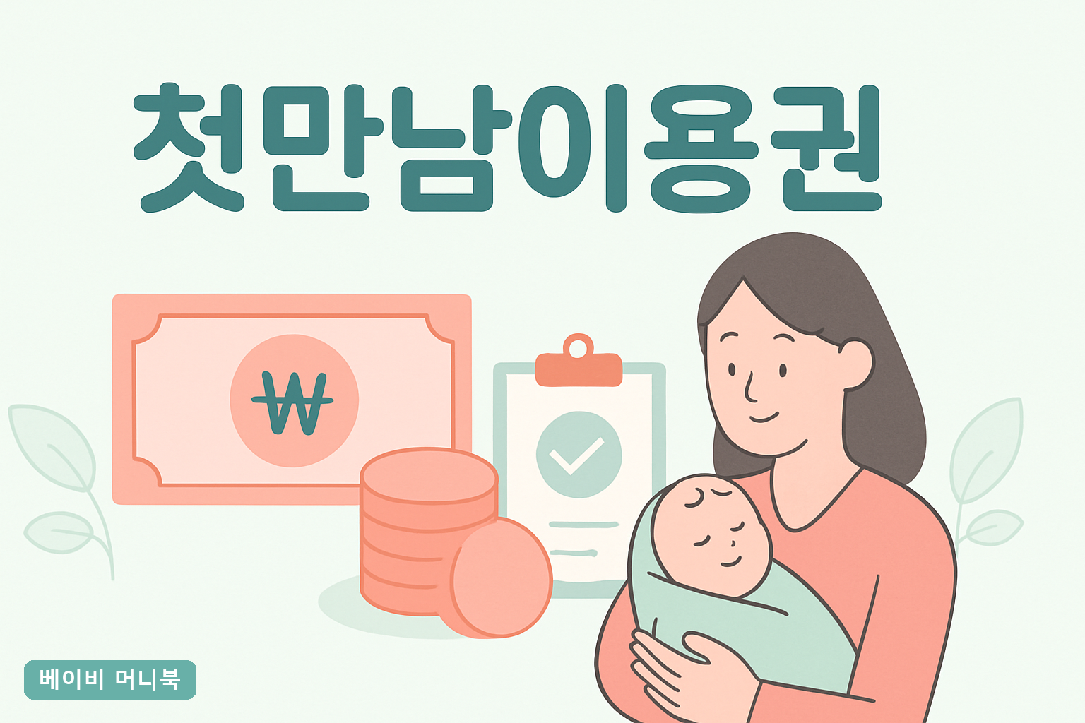 첫만남이용권 사용처·결제 거절 피하는 법