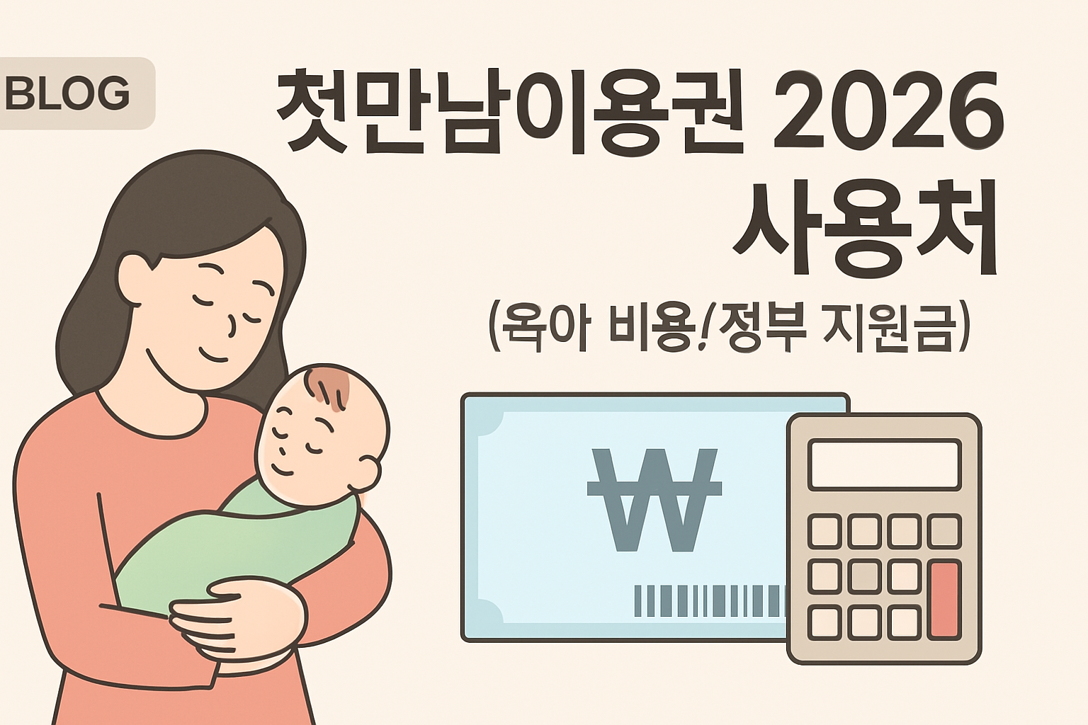 200만원 첫만남이용권, 기한 놓치면 그냥 사라집니다 (2026 사용처·소멸일 확인)**