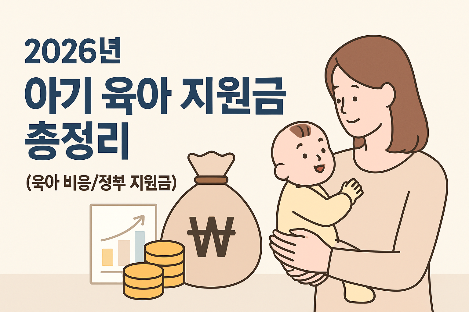 2026년 아기 육아 지원금 총정리｜신청법·금액