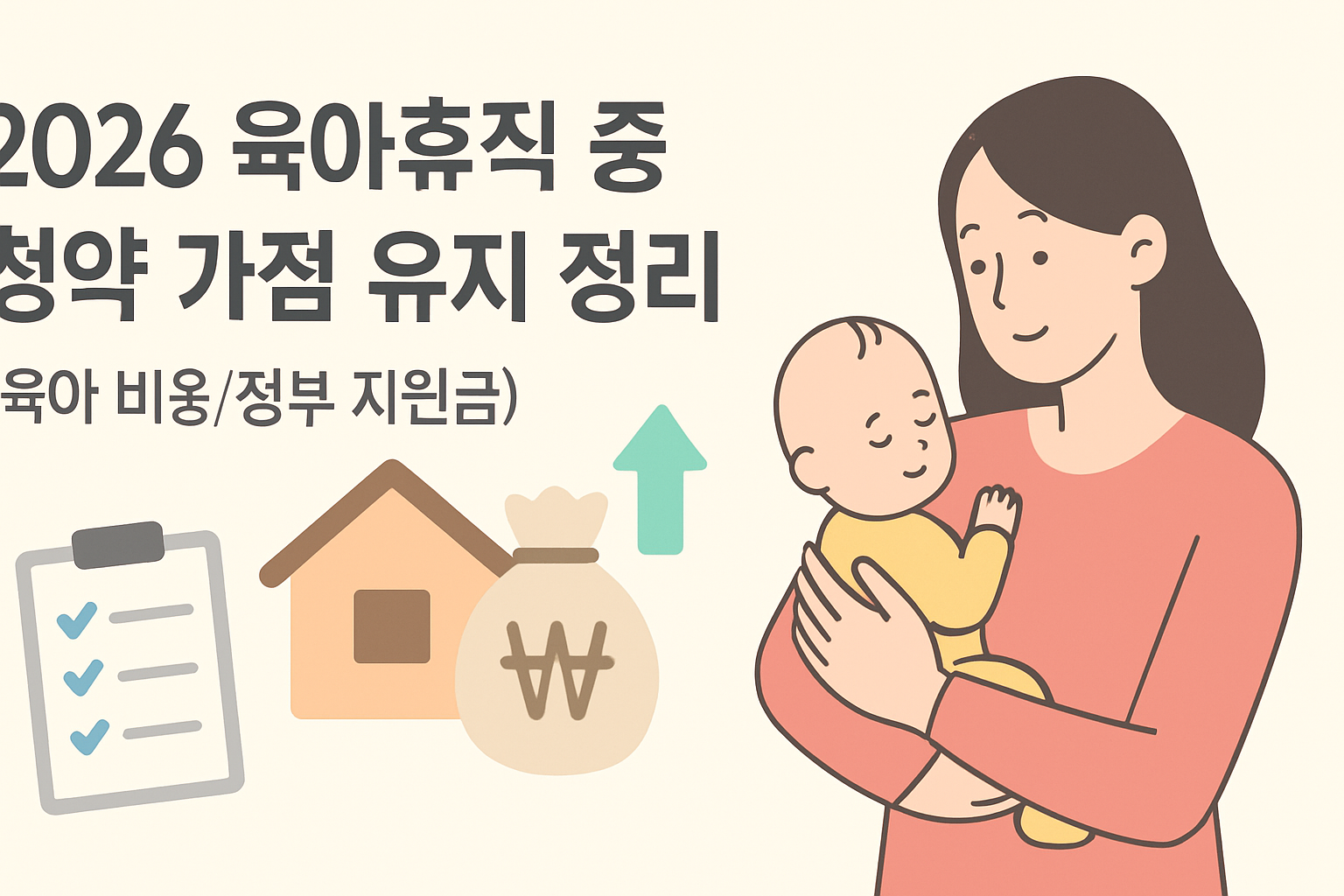2026 육아휴직 중 청약 가점 유지 정리
