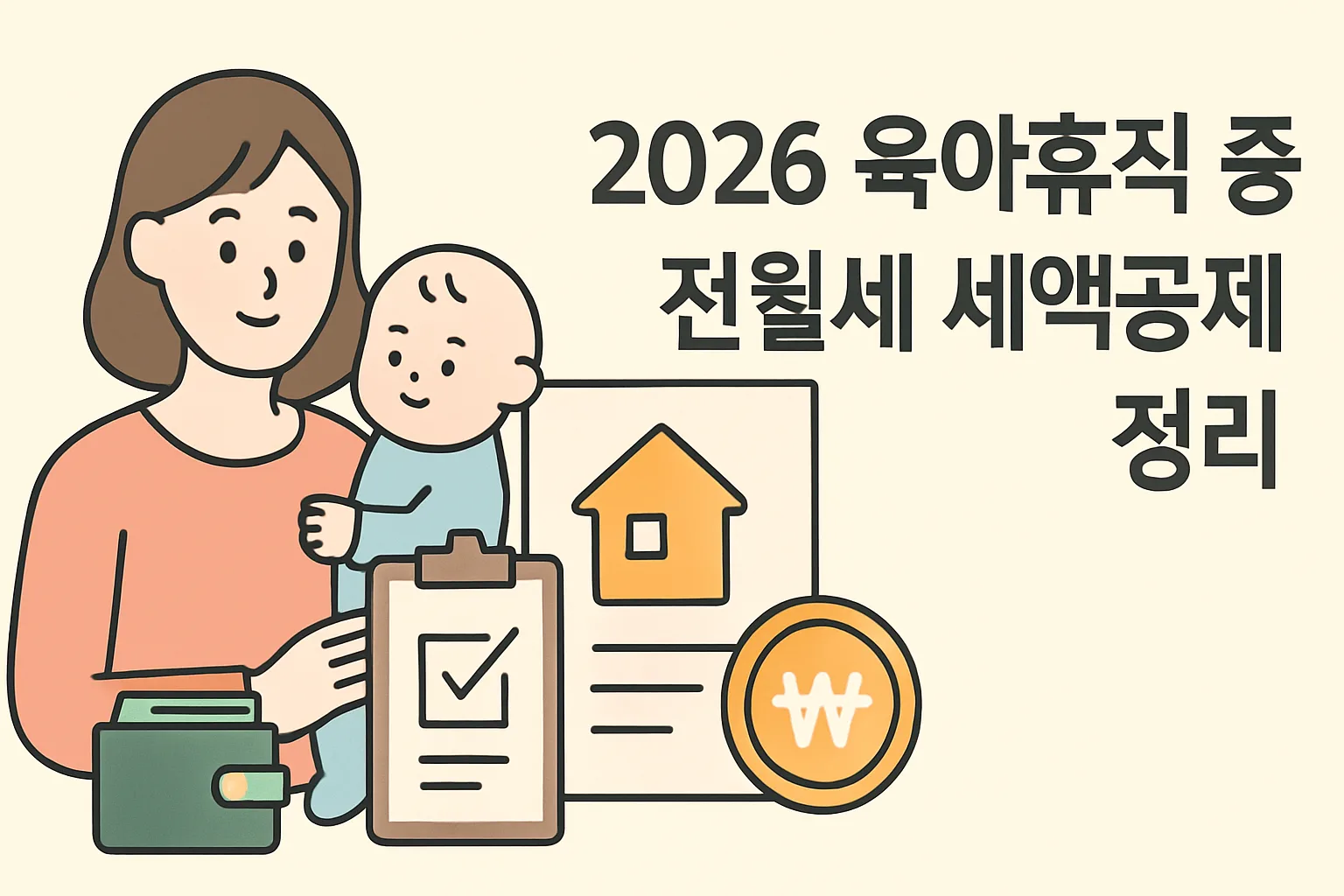 2026 육아휴직 중 전월세 세액공제 정리