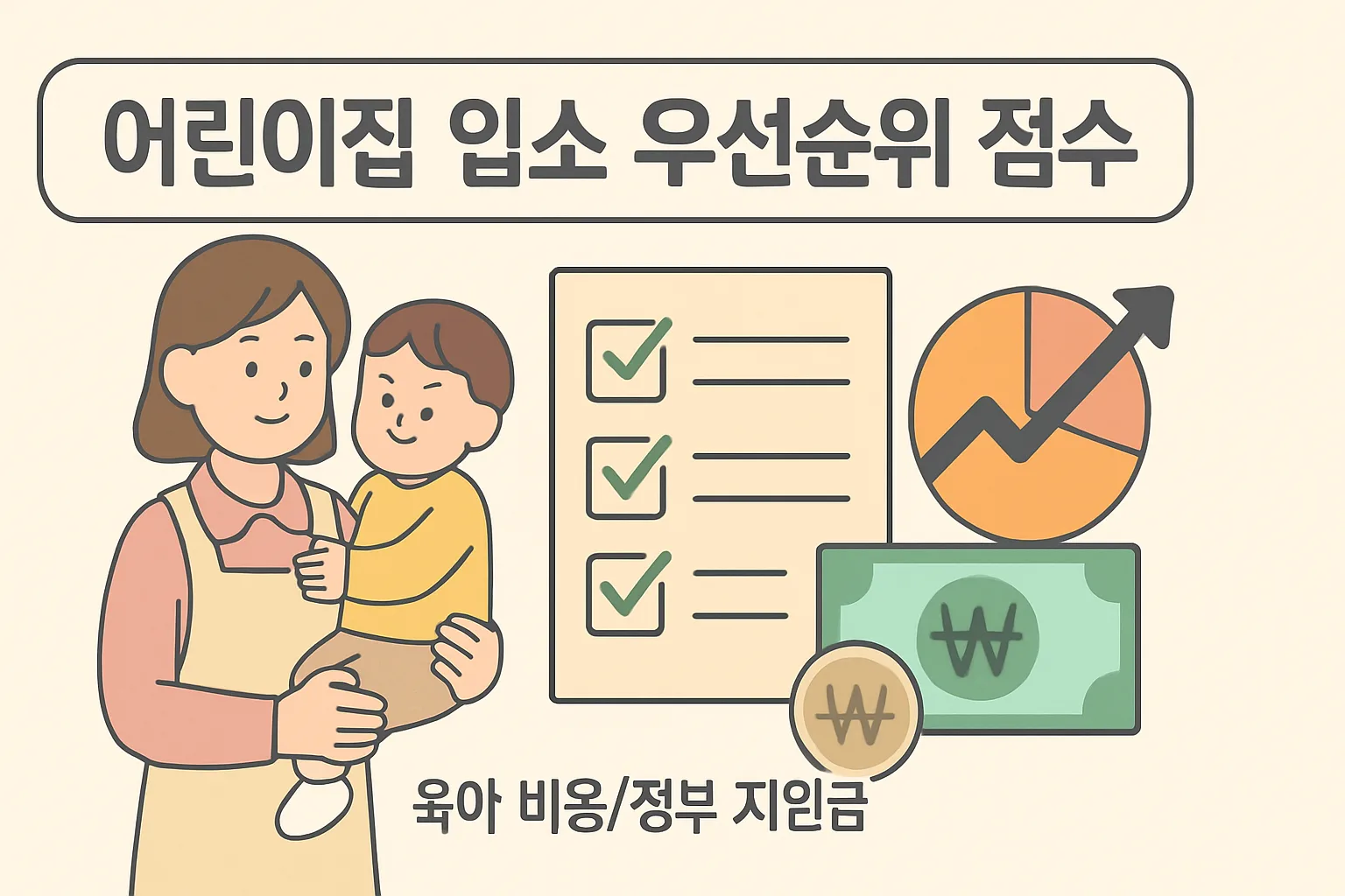 ** 어린이집 입소 우선순위 점수 계산법 총정리 **