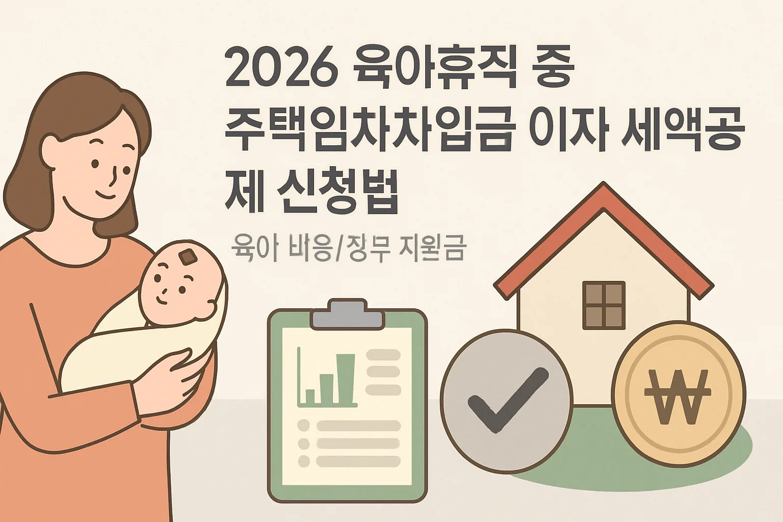 ** 2026 육아휴직 주택임차차입금 이자 세액공제 신청법 **
