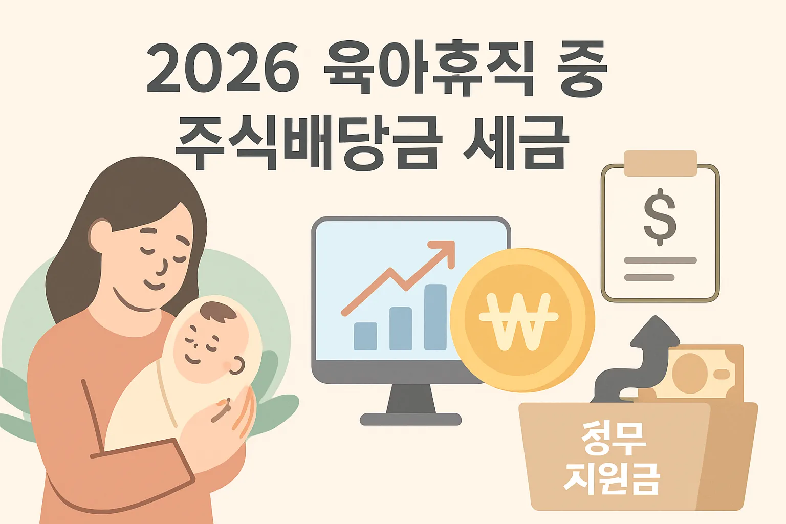 ** 2026 육아휴직 중 주식배당금 세금, 환급받는 법 **