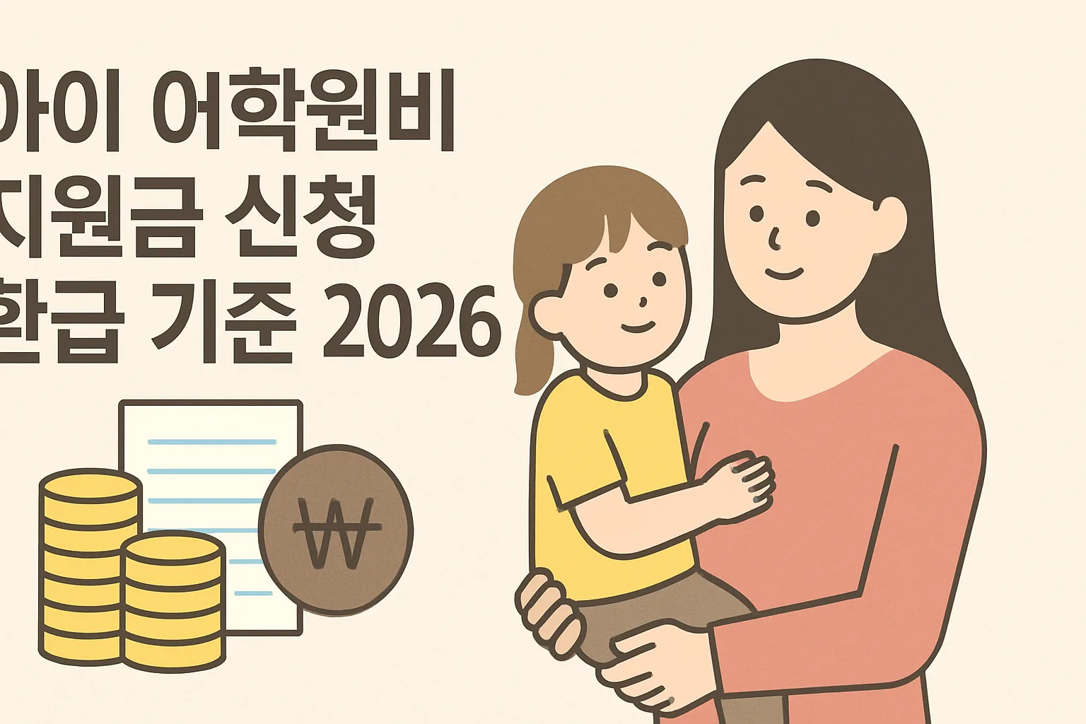 아이 어학원비 지원금 신청 환급 기준 2026