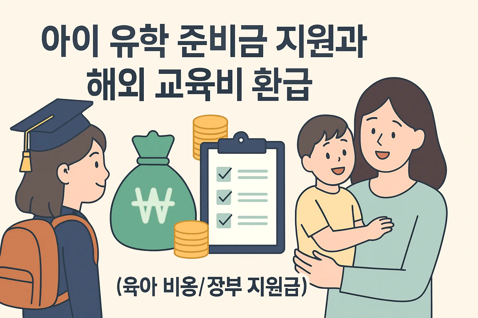 아이 유학 준비금 지원과 해외 교육비 환급 총정리