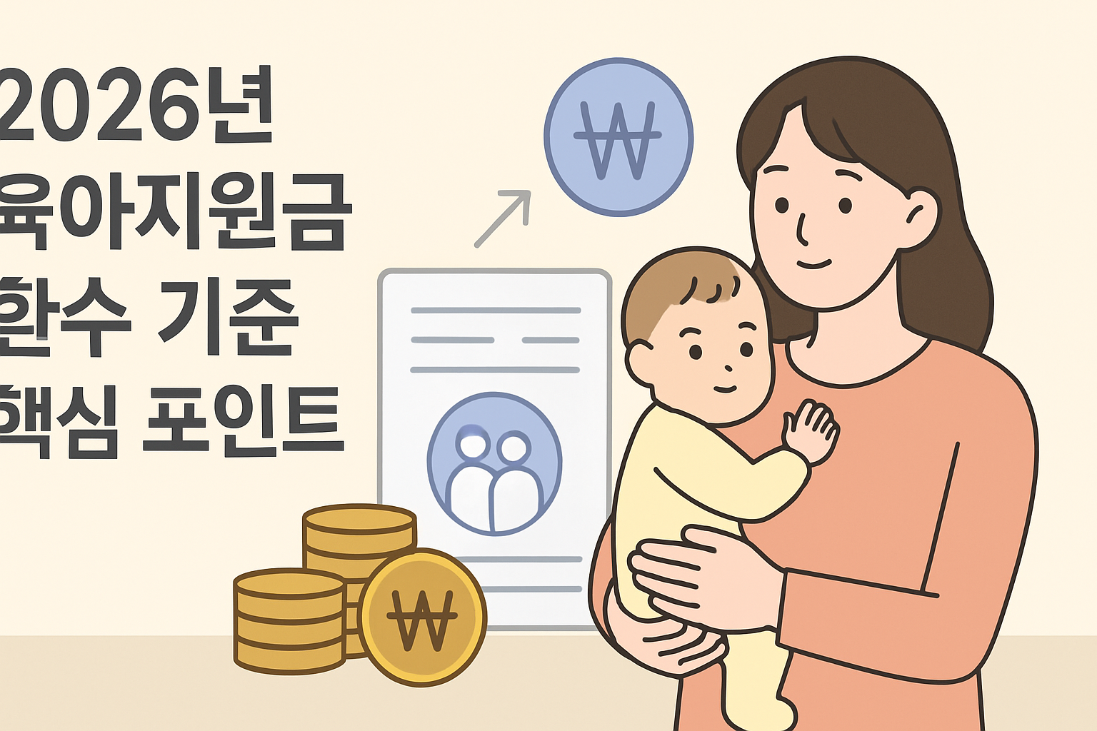 2026 육아지원금 환수 기준 핵심 포인트 5가지