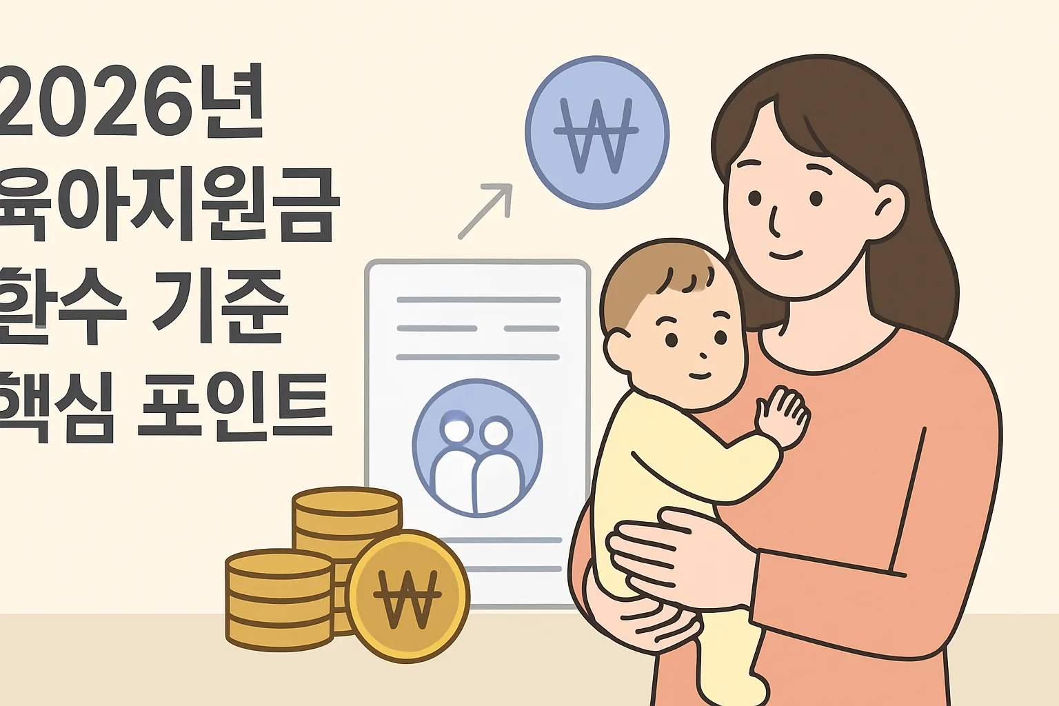 2026 육아지원금 환수 기준 핵심 포인트 5가지