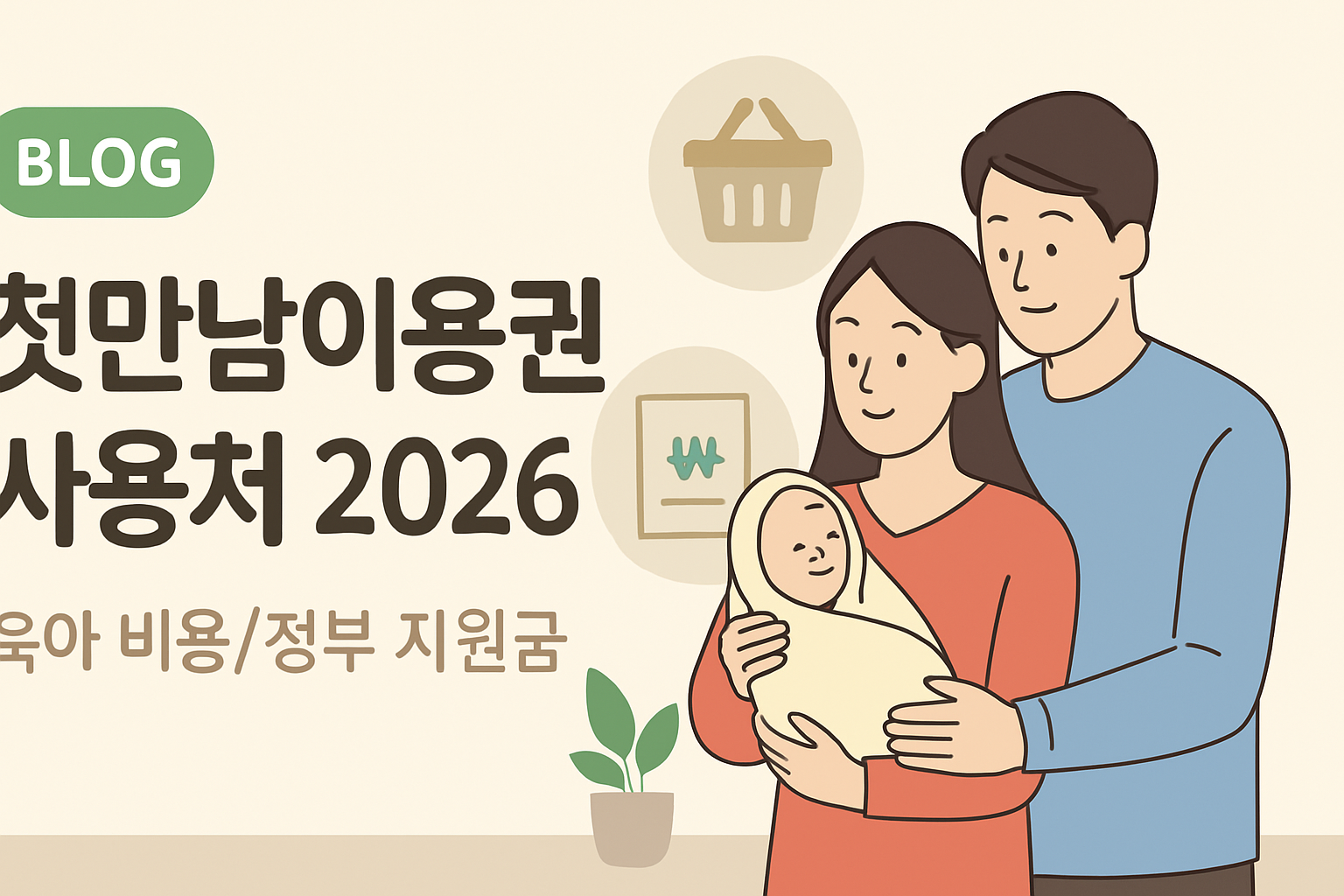 첫만남이용권, 여기선 못 씁니다 — 2026 사용처와 '결제 거절' 안 당하는 법**