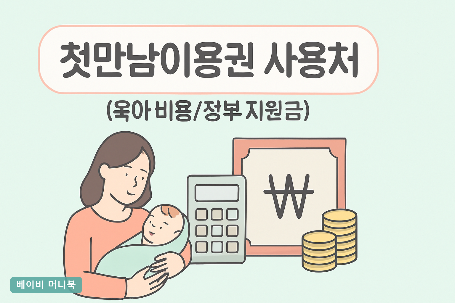 첫만남이용권 사용처 모르면 200만원 그냥 날립니다 — 사용기한 지나면 소멸이에요**